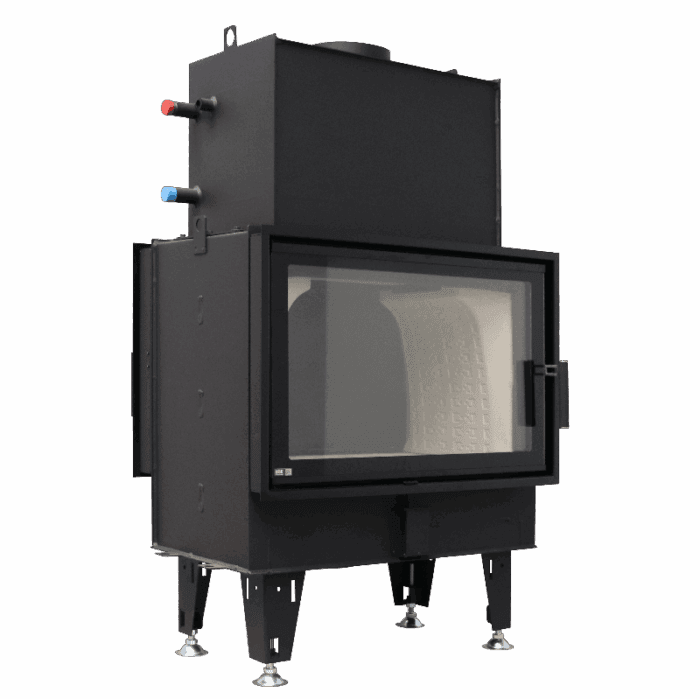 Bef Home - TWIN 8 N AQUATIC II - Vannmantlet Peisinnsats - Bilde 1