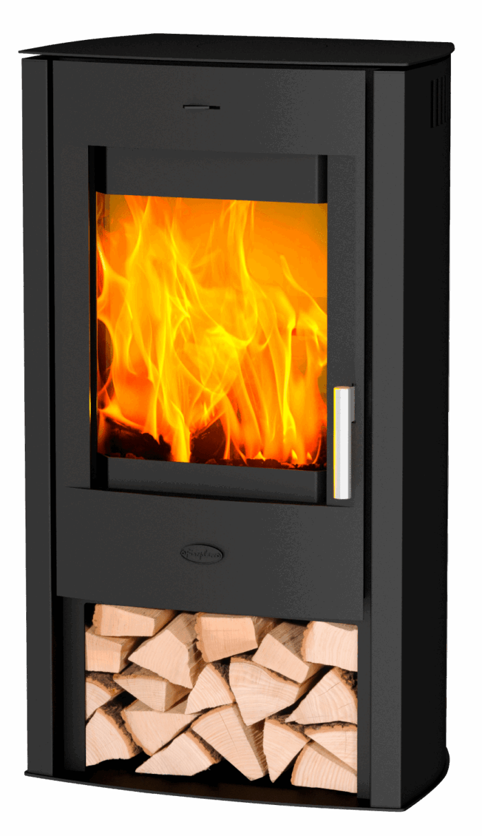 Fireplace By Norvai - TUVALU STÅL - Frittstående - Bilde 1