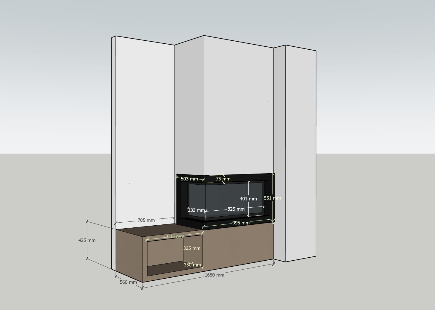 FLOKI L VENSTRE MED BENKEN, VEDNISJE b Kratki - FLOKI L2 - Peisinnsats - Bilde 19