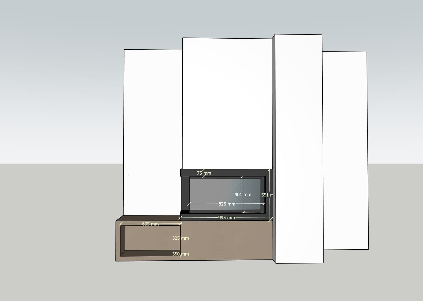 FLOKI L VENSTRE MED BENKEN, VEDNISJE c Kratki - FLOKI L2 - Peisinnsats - Bilde 20