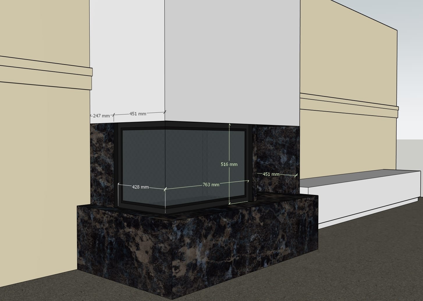 MBA PW17 vannmantlet A Kratki - MBA PW17 - Vannmantlet Peisinnsats - Bilde 10