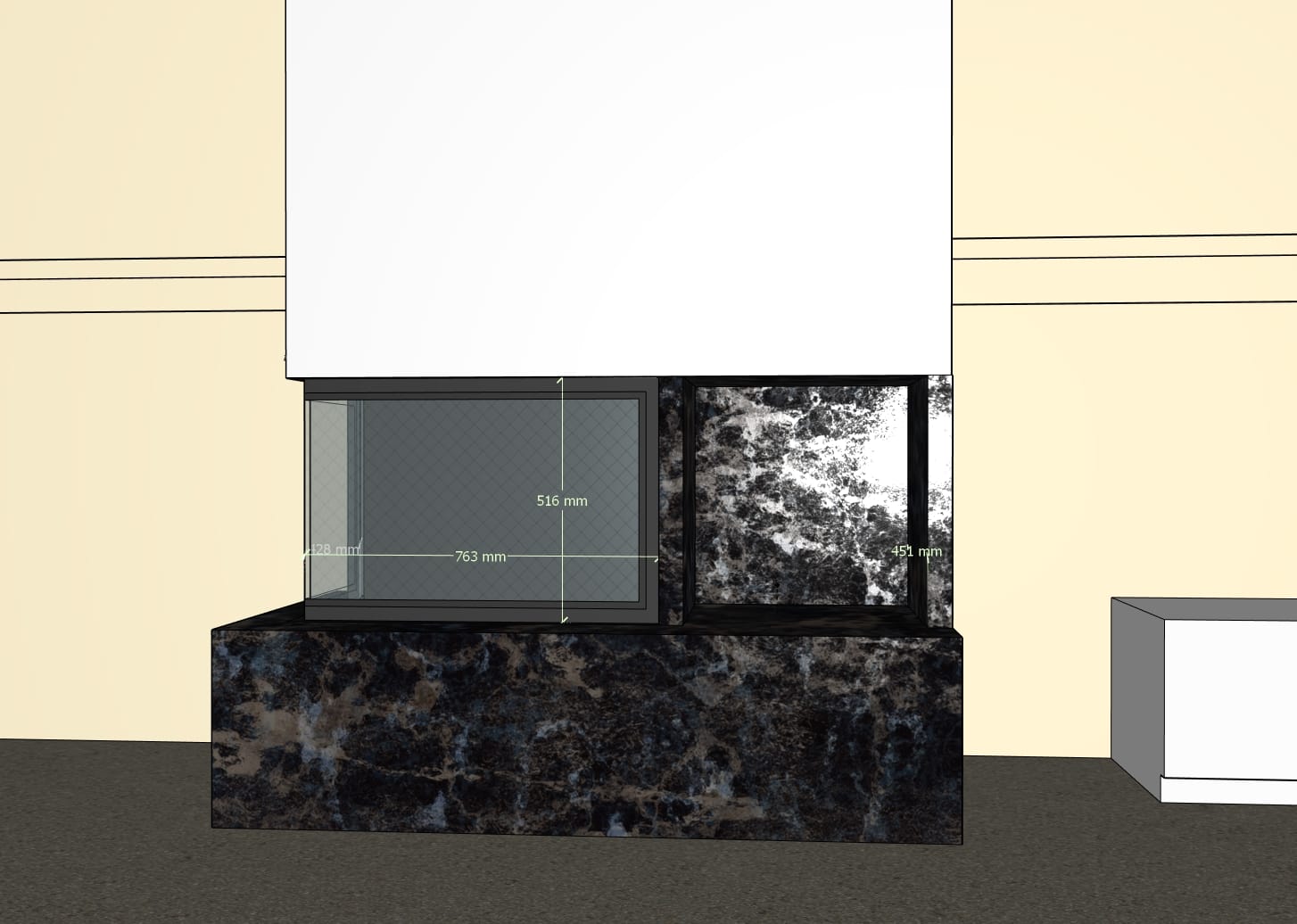 MBA PW17 vannmantlet B Kratki - MBA PW17 - Vannmantlet Peisinnsats - Bilde 11