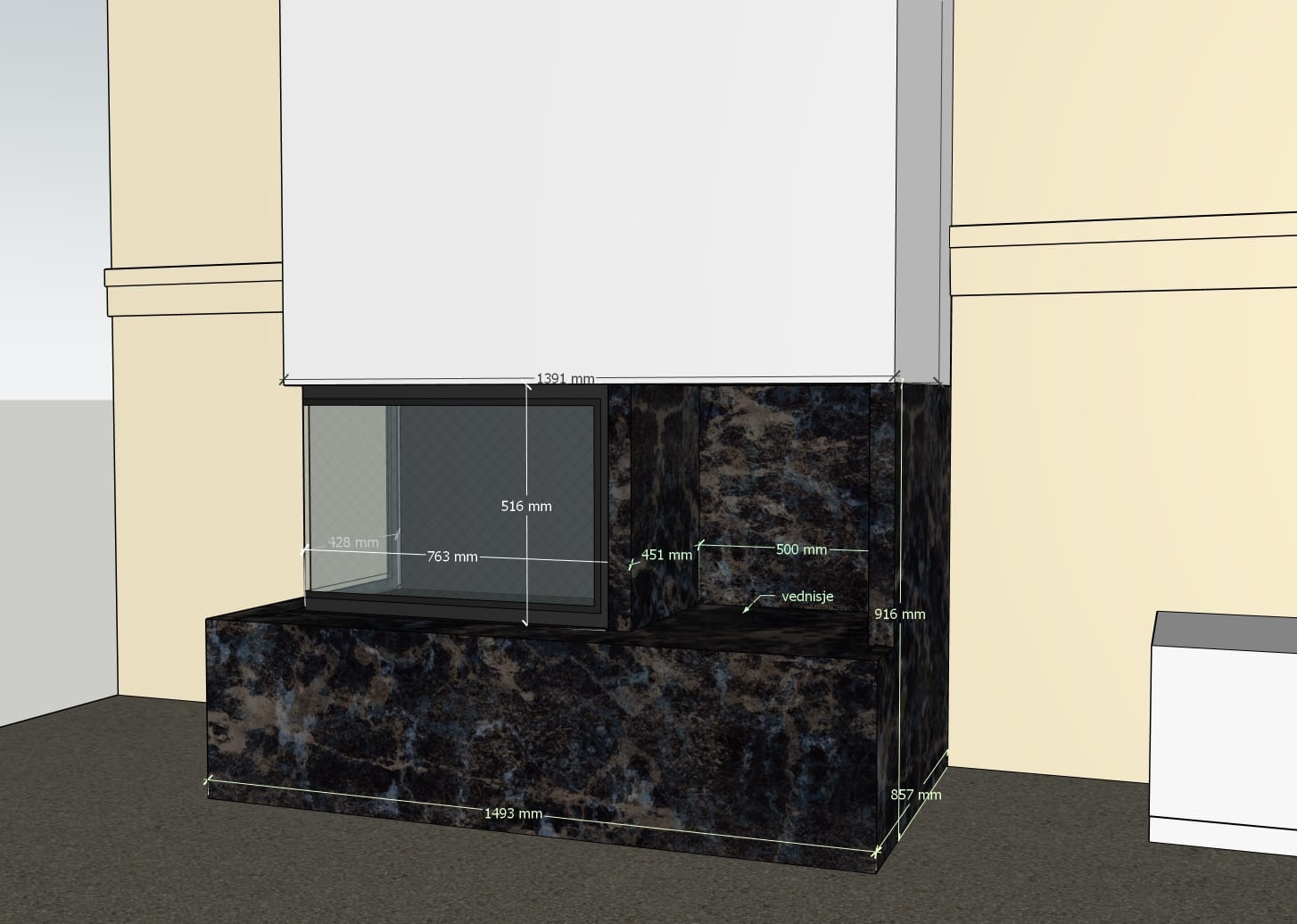 MBA PW17 vannmantlet Kratki - MBA PW17 - Vannmantlet Peisinnsats - Bilde 9