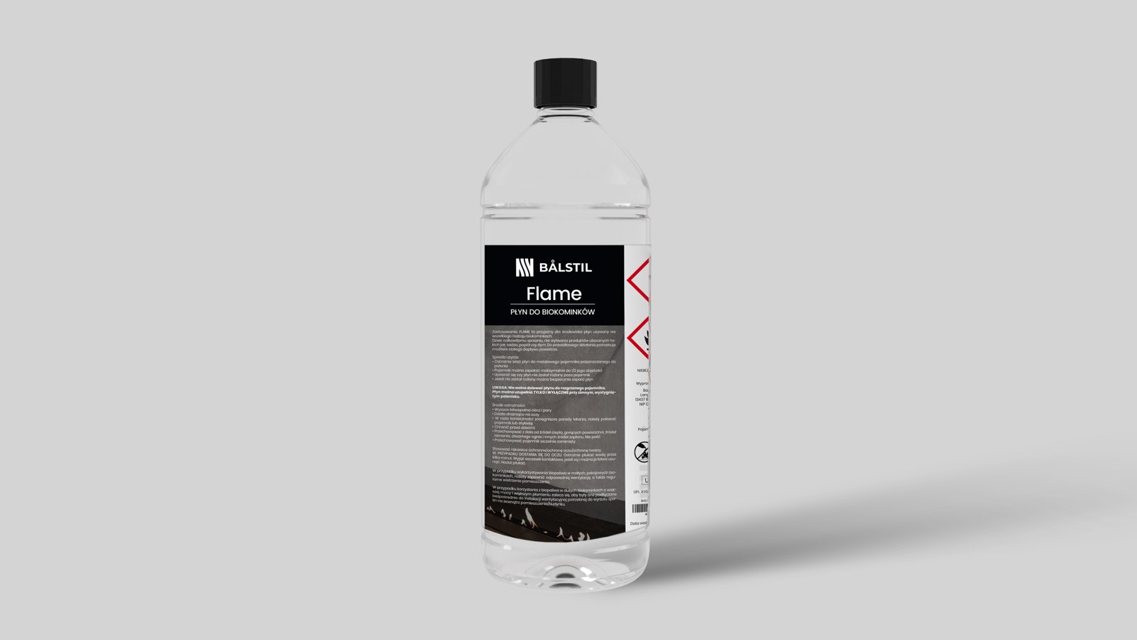 bw-acc_flame_plyn-1 Balstil Biobrennervæske 1L - Bilde 1